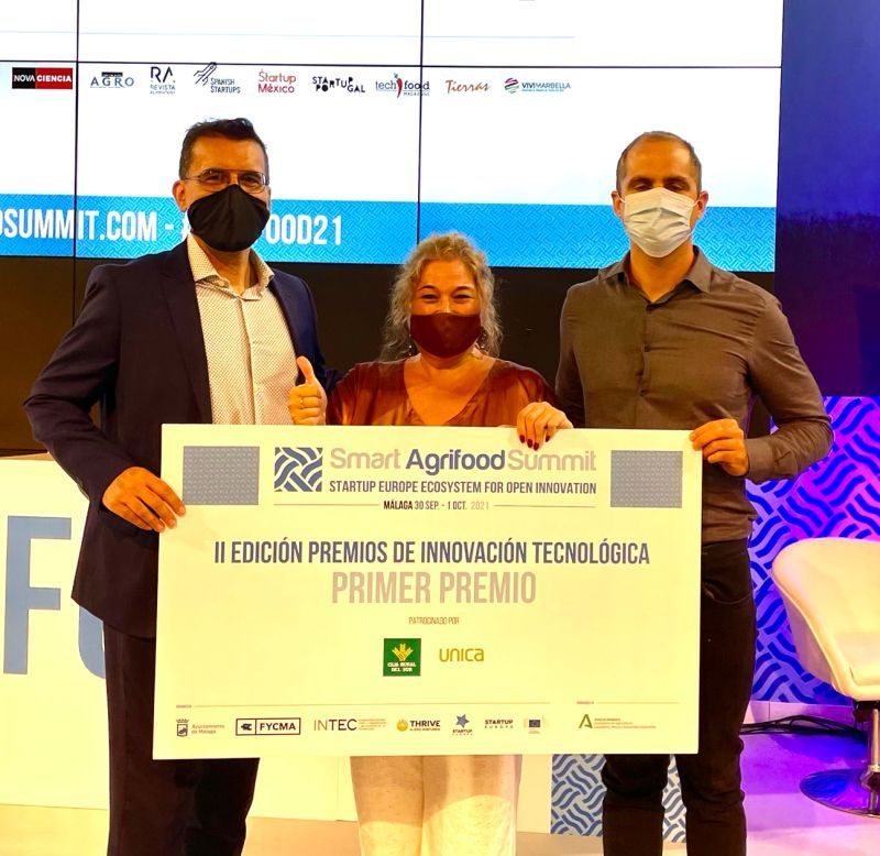 First place at the Smart Agrifood Summit in Spain